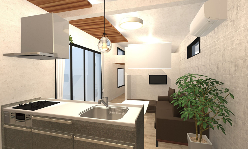 Private kitchen 1, Solana Private Villa Minami-Alps, Minami-Alps