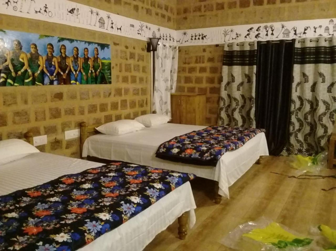 Bedroom 2, Hanchina Mane Homestay, Uttara Kannada