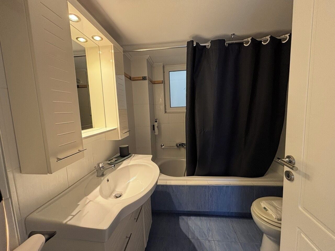 Bathroom 4, Hector Apartment Airport, Attica