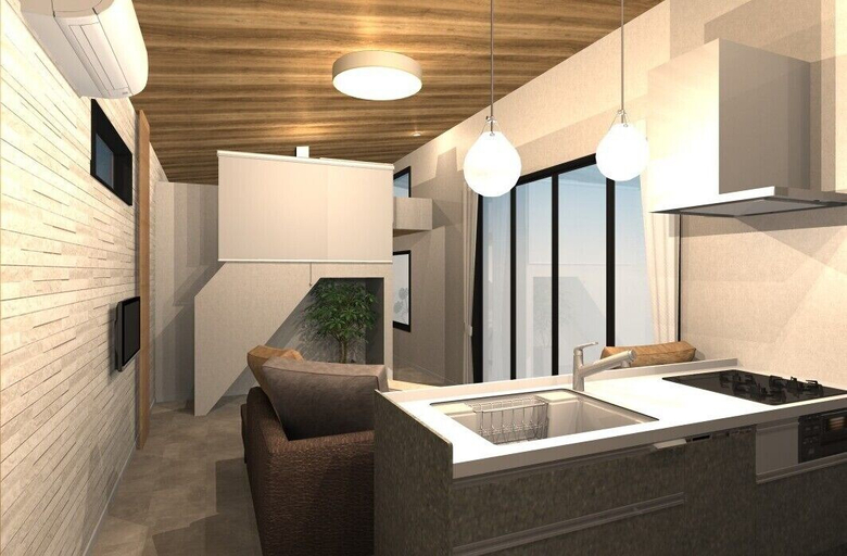 Private kitchen 4, Solana Private Villa Minami-Alps, Minami-Alps