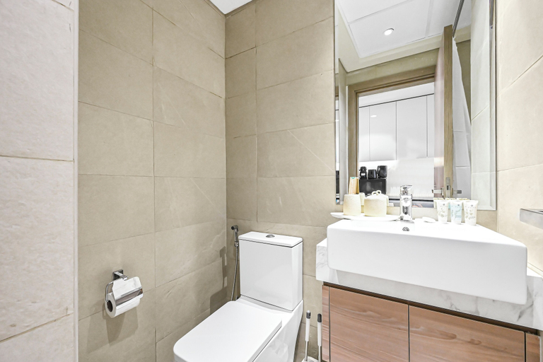 Bathroom, Bloomfields Studio in Azizi Riviera 48, Dubai