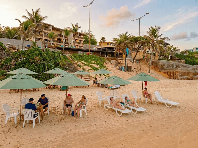 Beach, Hotel Waikiki Beach Praia Azul, Natal