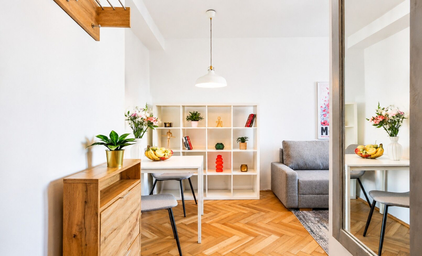 Living area 2, Lumina 2-room Apart with Balcony Center, Warsaw