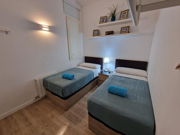 Bedroom 4, Alojamiento Flor, Barcelona
