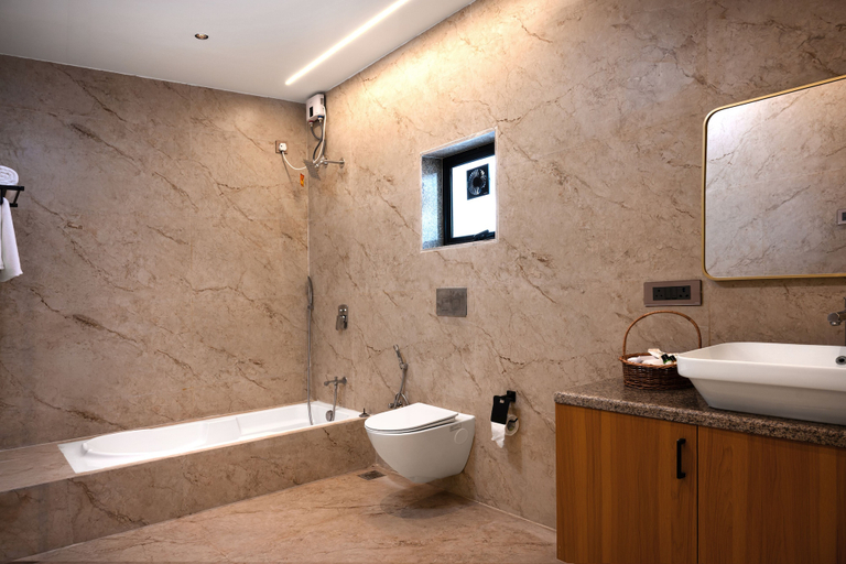 Bathroom 2, Barefoot bliss by iLiF Hotels, Raigarh
