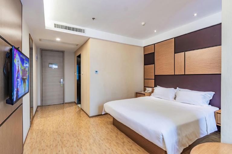 Bedroom 3, Ji Hotel Haining Haichang Nan Road Leather City, Jiaxing