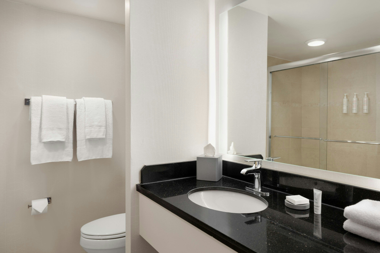 Bathroom 2, Marriott Inner Harbor, Baltimore