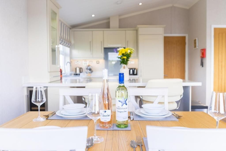 In-room dining 4, Gimblet Rock Holiday Park, Gwynedd