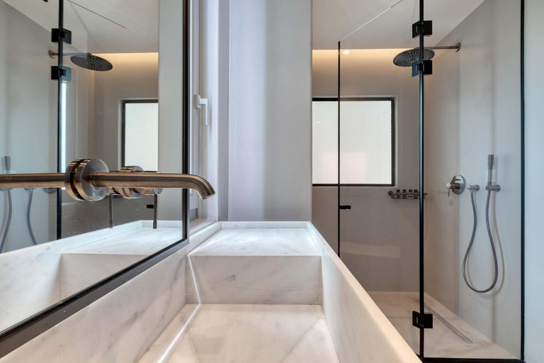 Bathroom 4, Astounding Mykonos Villa 6 Bedrooms Villa Brandy Private Infinity Pool, South Aegean