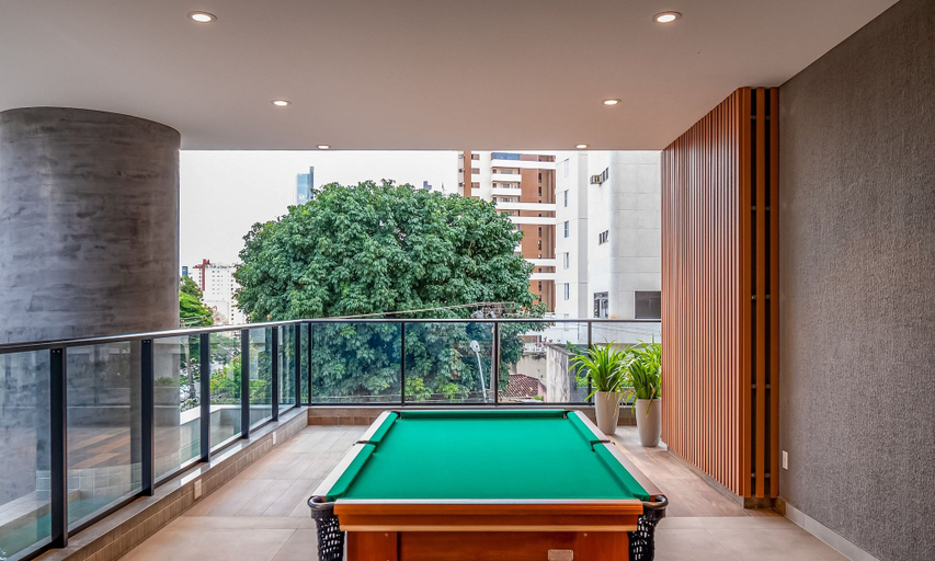 Game room, Lindos apts c piscina no Setor Oeste IDV, Goiania