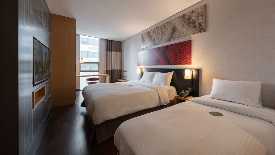 Bedroom 3, Central Seven Hotel by Kwon Busan Seomyeon, Busanjin