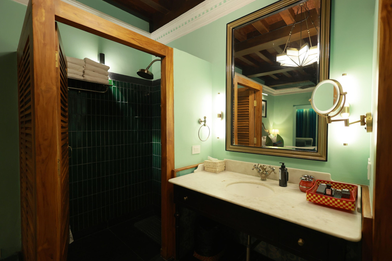 Bathroom 4, THE Lotus Palace Chettinad, Sivaganga