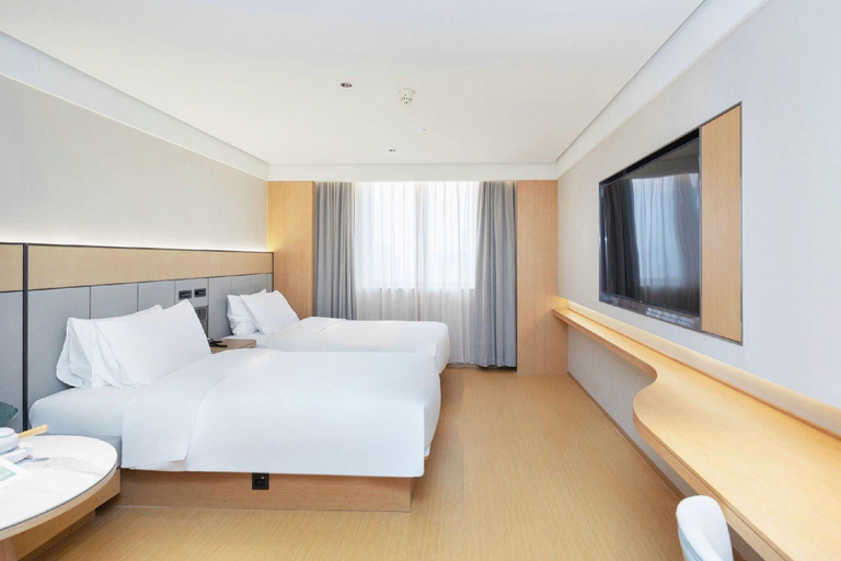 Bedroom 2, Ji Hotel Ningbo Jiangbei Zhongticheng, Ningbo