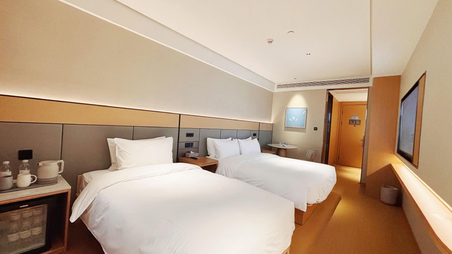 Bedroom 3, Ji Hotel Wuhan Hankou Railway Station Square, Wuhan