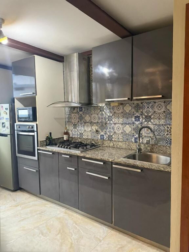 Private kitchen, Bella Vista Apartment w Balcony, Panamá