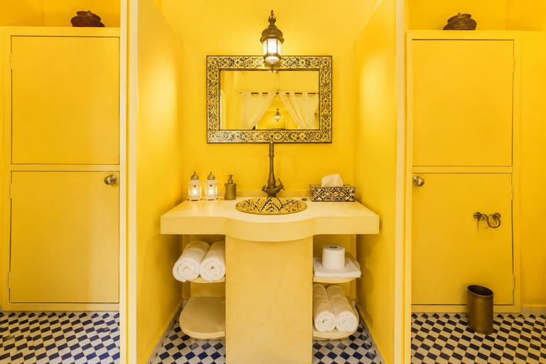 Bathroom 2, Remal Luxury Camp, Errachidia