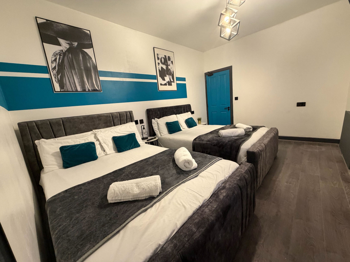 Room 3, Tudors eSuites - Modern Apartment, Birmingham