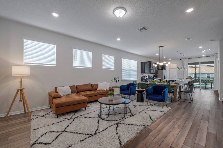 Living room 3, Wi3277 - 5BR House Near Disney With Private Pool, Polk