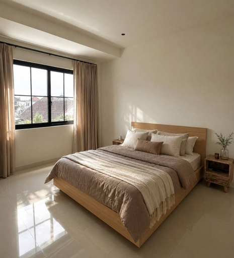 Room 2, Dangin Tukad Villa, Badung