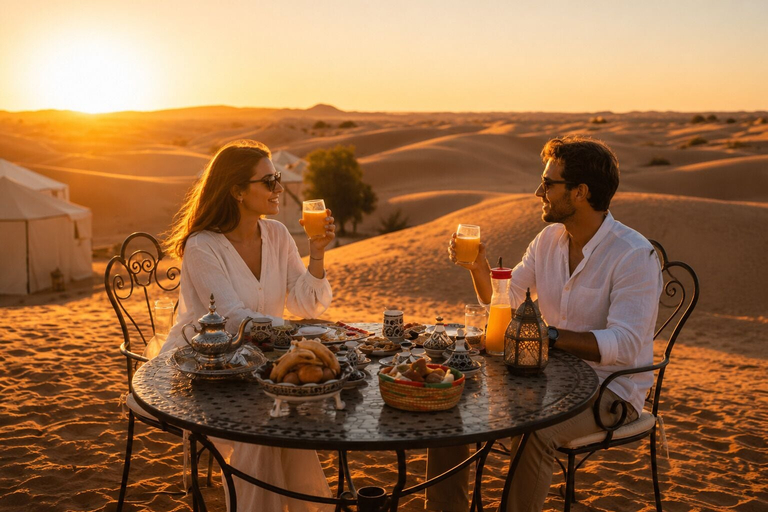 Outdoor dining 5, Remal Luxury Camp, Errachidia