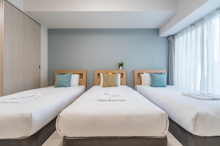 Bedroom 2, Eslead Hotel Namba South Ⅲ, Osaka
