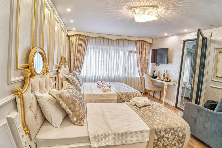 Bedroom 5, Sirkeci Ersu Hotel, Fatih
