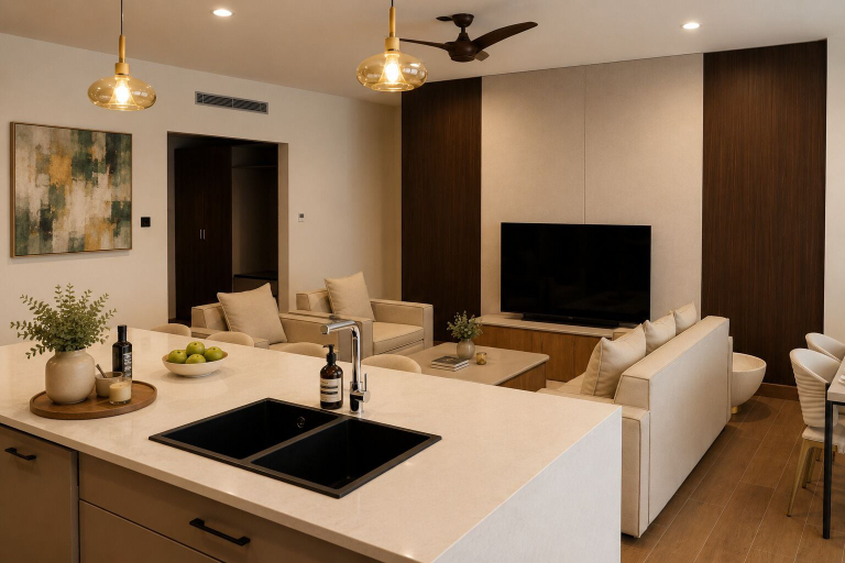 Living area 4, Bluezone Club Residences by A'ila Resorts