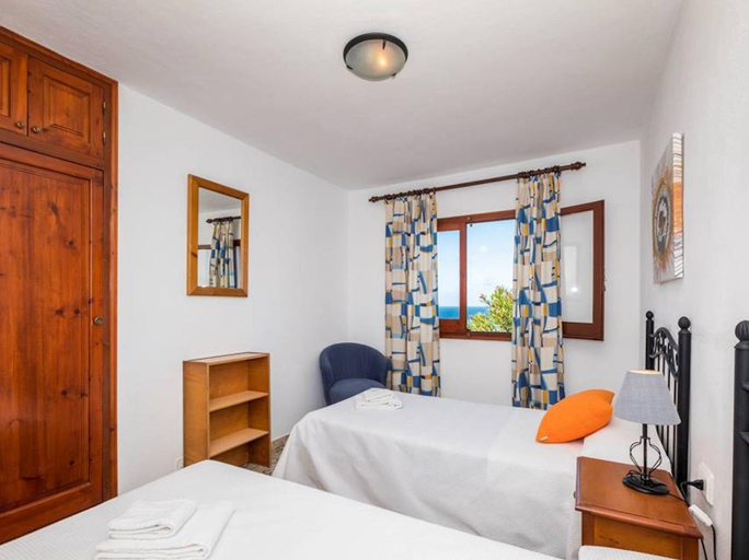 Bedroom 2, Great Son Bou Villa Casa Lucia 3 Bedroom Family Villa Large Spacious Pool, Baleares