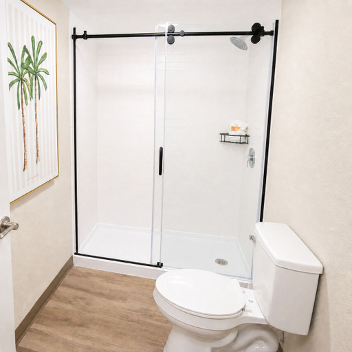 Bathroom 5, The Palm & Tide Beachfront Hotel, Bay