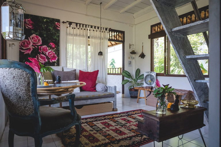 Living area 5, Brahma 11.11 Penestanan Ubud Apartment, Gianyar