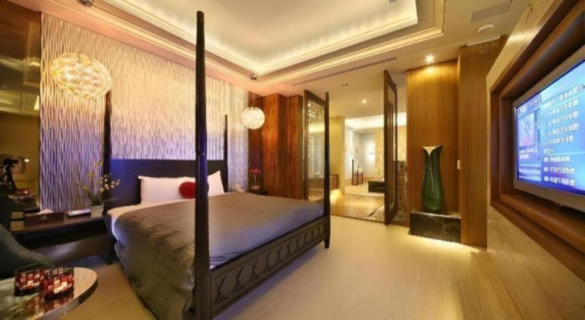 Bedroom 5, Moon-inn Boutique motel, Changhua