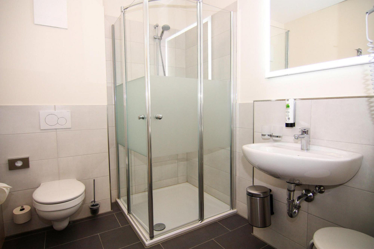 Bathroom, Appartements im Avalon Hotel Bellevue, Fehmarn, Ostholstein