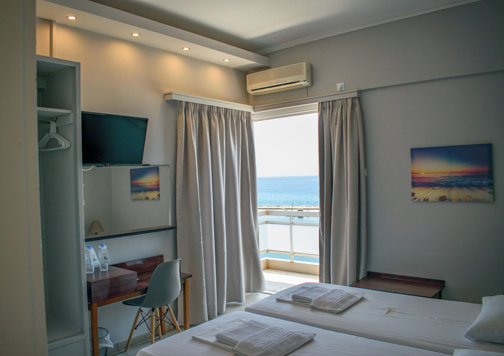Bedroom 2, Hotel ALS Karystos, Central Greece
