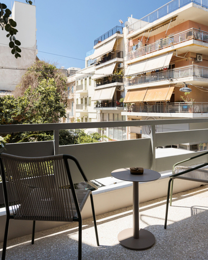 Balcony, Thiseio Acropolis Residence by Fineline, Attica