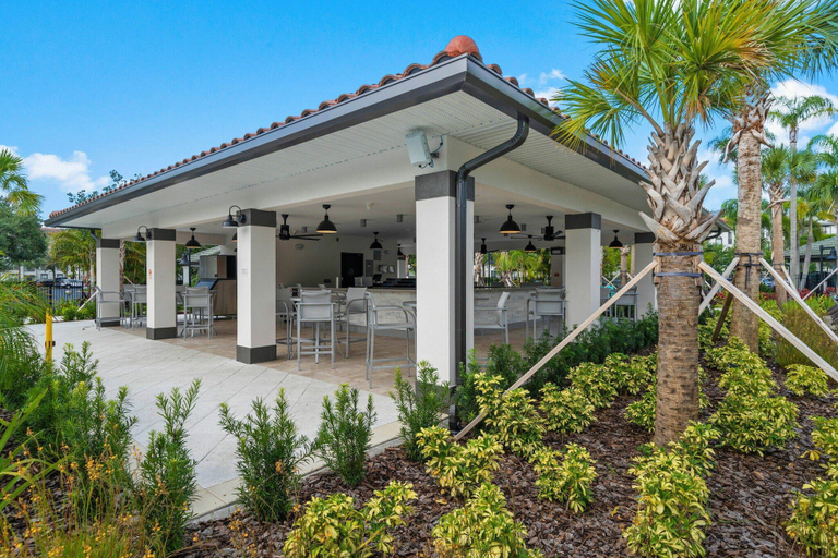 Poolside bar 4, Th155 - 3BR House Near Disney, Sleeps 8 Guests, Orange