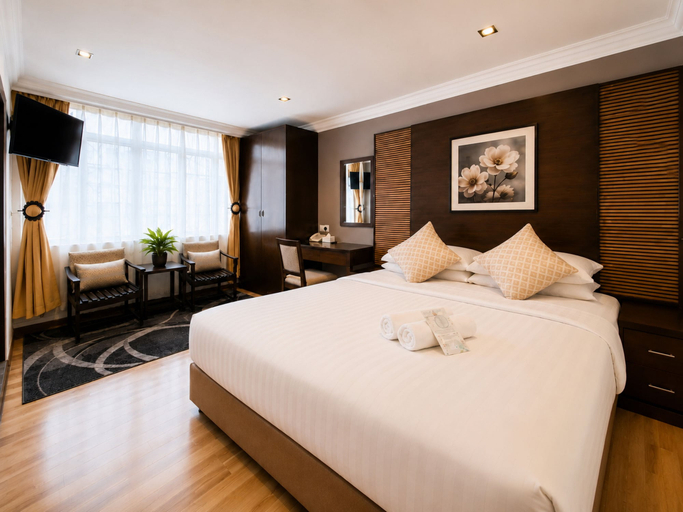 Bedroom 3, Royal Queenspark Hotel, Malacca City