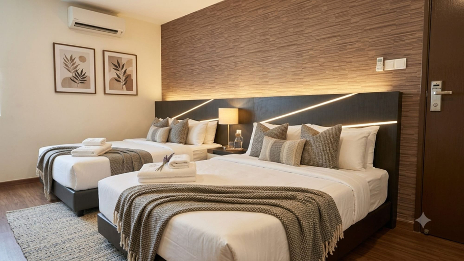 Room 5, Hotel Taming Sari 707, Malacca City