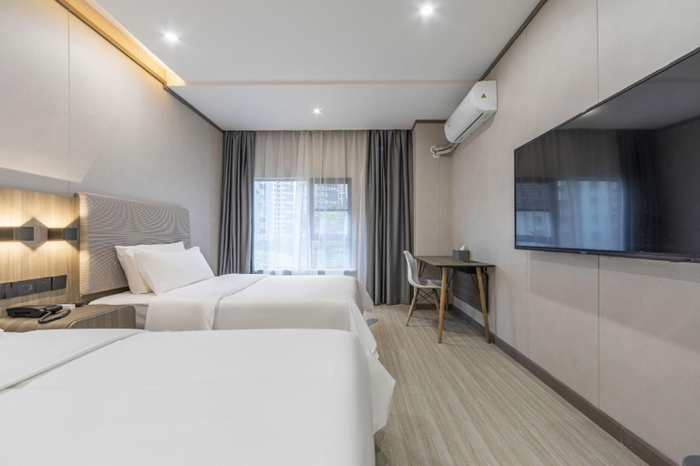 Bedroom 2, Hanting Hotel Shanghai Xujiahui Stadium Metro Station, Shanghai