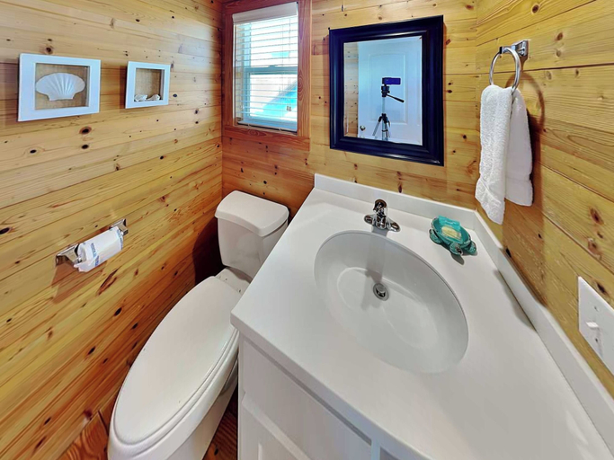Bathroom 4, The Fire Escape by Silver Sands Vacation Rentals, Nueces
