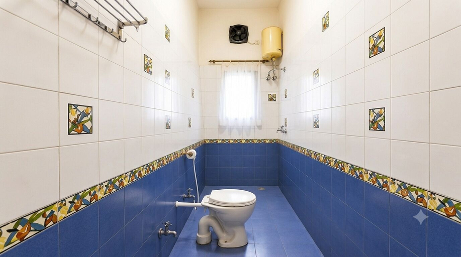 Bathroom 3, Next Generation Guest House, North 24 Parganas