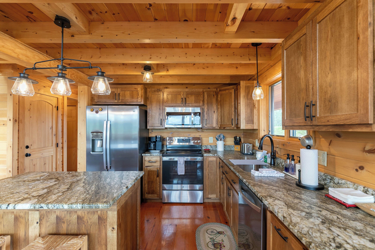 Interior 3, Chasing Clouds Cabin, Ashe