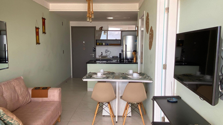 Living area 2, Branco Haus by Hosppedar, João Pessoa