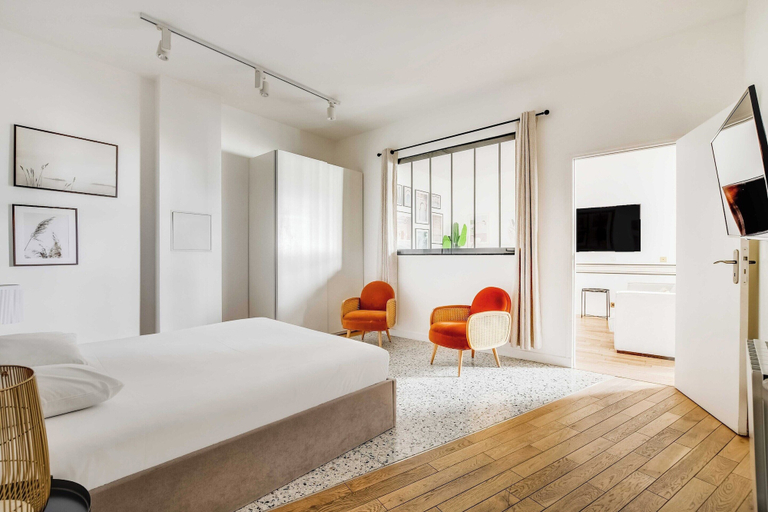 Room 3, Modern Flat - 2ch/6p - Bastille, Paris