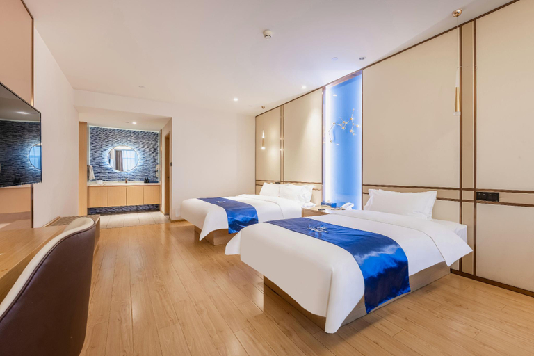 Bedroom 2, Starway Hotel Xining Haihu Wanda Plaza, Xining