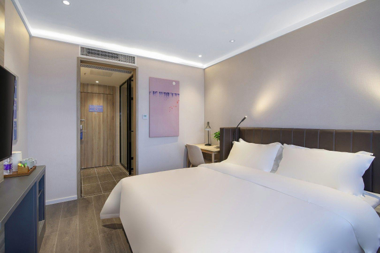 Bedroom 2, Hanting Premium Hotel Nanjing Xianlin University Town Wencheng Road, Nanjing