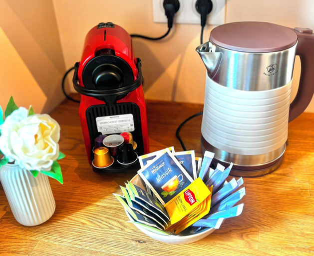 Coffee and/or coffee maker, Stylish Brand New 1 bedroom Apartment, Luxembourg