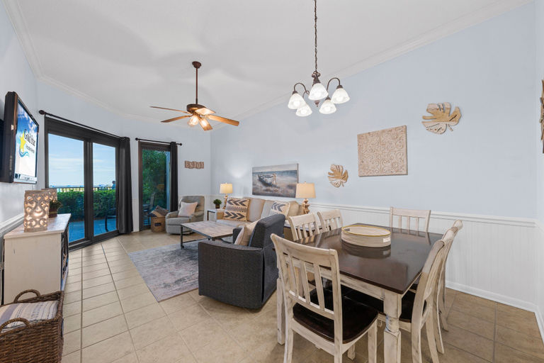 Dining 5, Phoenix East 009 - Ground-floor Gulf-front Condo - Sleeps 8 - Orange Beach, AL, Baldwin