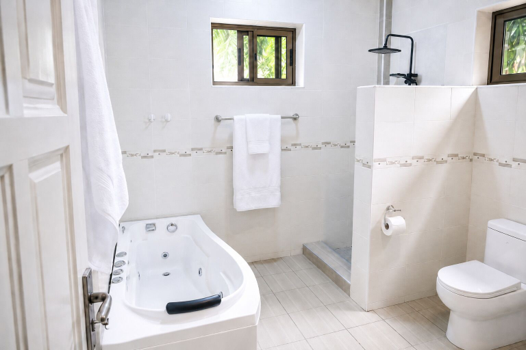 Bathroom 4, Luxor Garden Residence, Accra