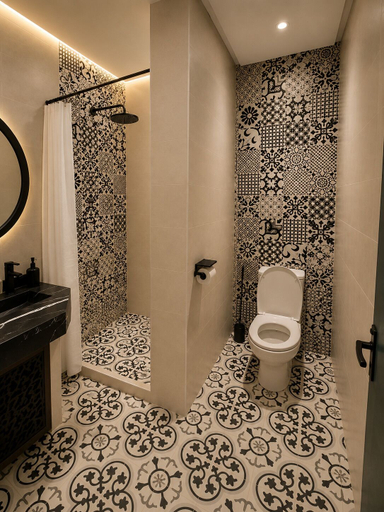 Bathroom 4, Riad Zyna, Meknès