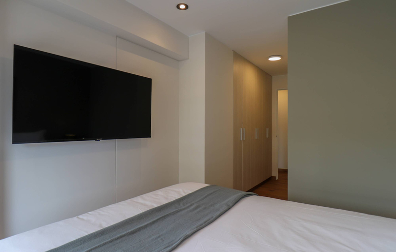 Room 3, w Engaging 2BR Retreat w Balcony in Miraflores, Lima